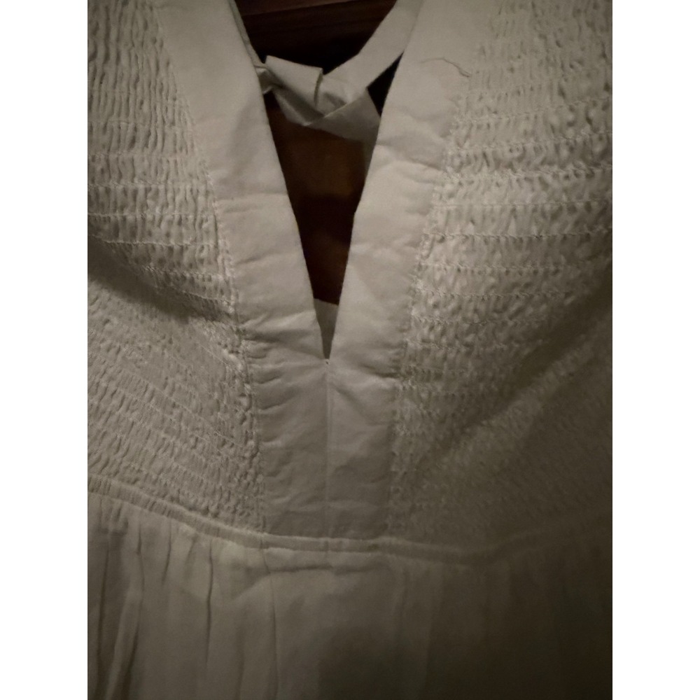 Anthropology Raga Halter Dress white lined size Large - Picture 3 of 7